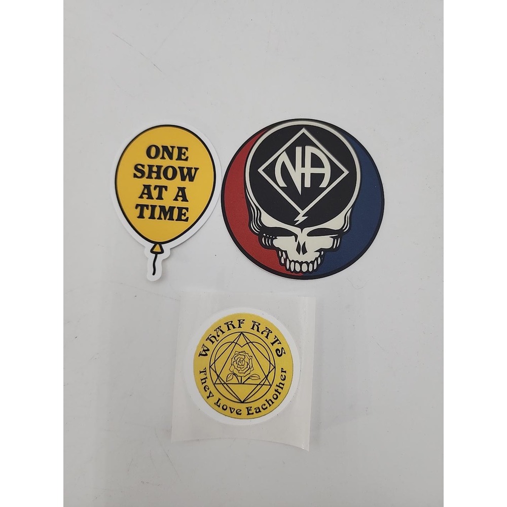 Grateful Dead Wharf Rats Sticker Collection Phellowship Yellow Balloon - Picture 1 of 5